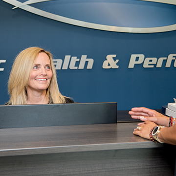 Vivian LeBlanc, Dynamic Health Performance Receptionist